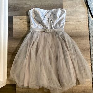 Grey formal dress
